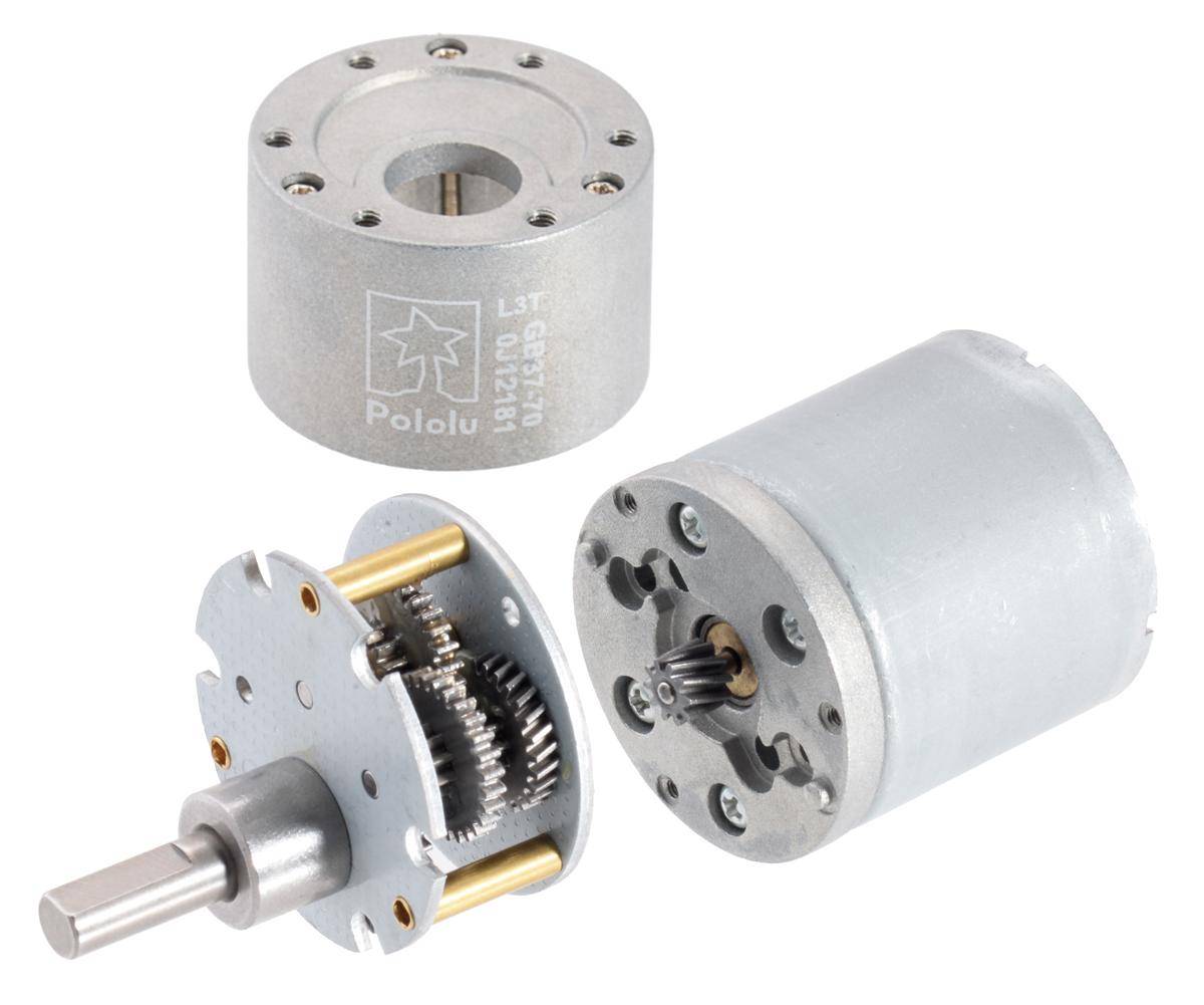 Pololu GEARMOTOR 100 RPM 12V METAL 4755-4