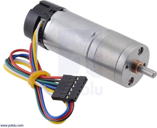 Pololu GEARMOTOR 100 RPM 12V METAL 4847