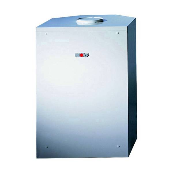 Wolf Warmwasserspeicher CSW-120 aus Stahl mit Emaillierung