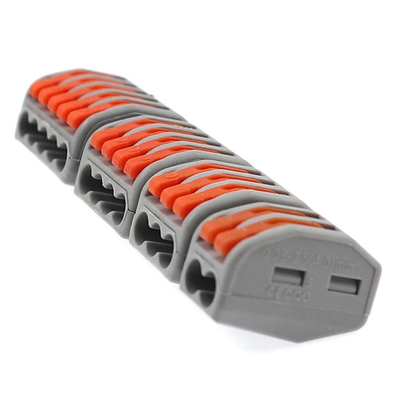 Kaiser Electronics Dosenklemmen Schnellverbinder, werkzeuglos, bis 32A 600V 2Pol 20 Stück-1