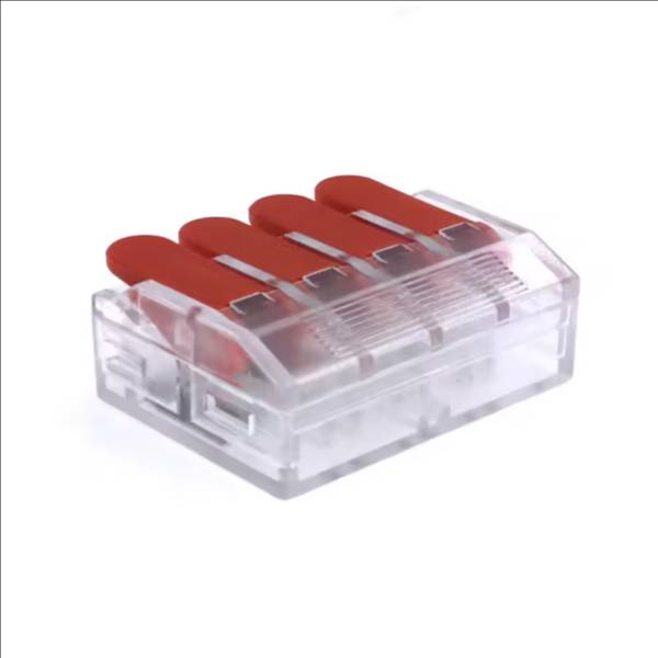 Kaiser Electronics 50x XL Schnellverbinder für Kabel 0,5–6mm², 4-polig, 40A, werkzeuglos, Verteiler