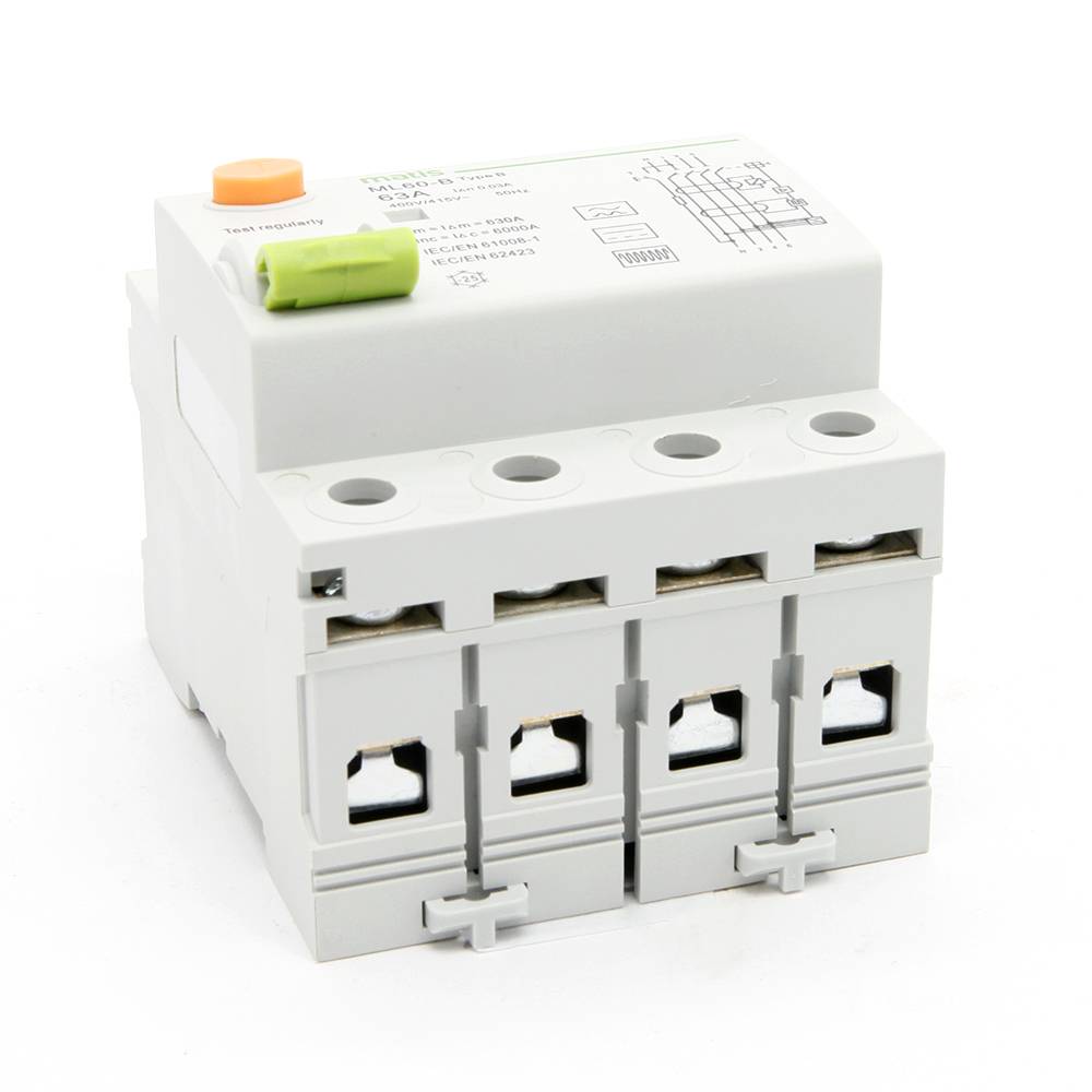 Matismart FI Schutzschalter Typ B allstromsensitiv 30mA/100A 4-Pol Intertek-3