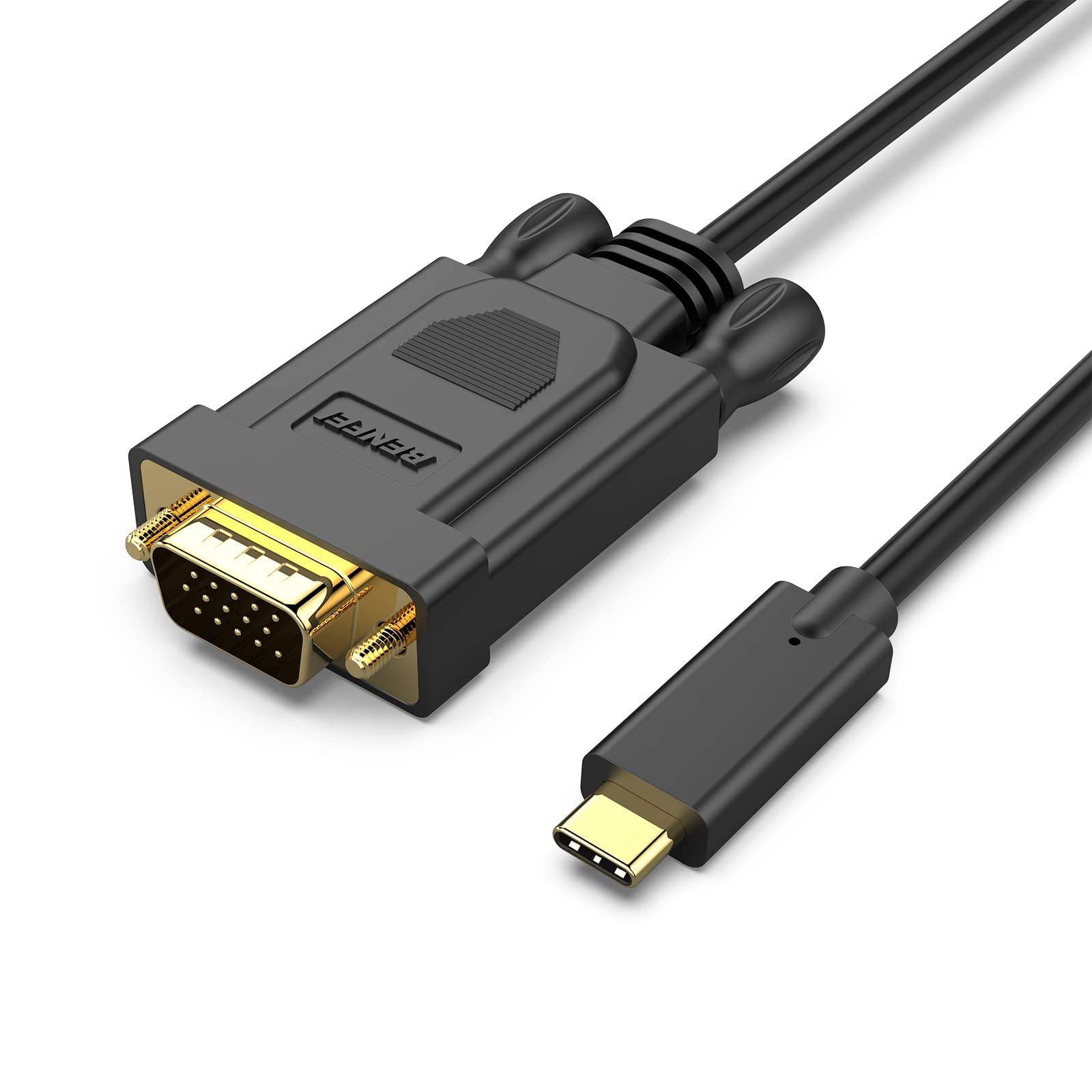 BENFEI USB C auf VGA Kabel 1,8M, USB Typ C [Thunderbolt 3/4] zu VGA Kable-0