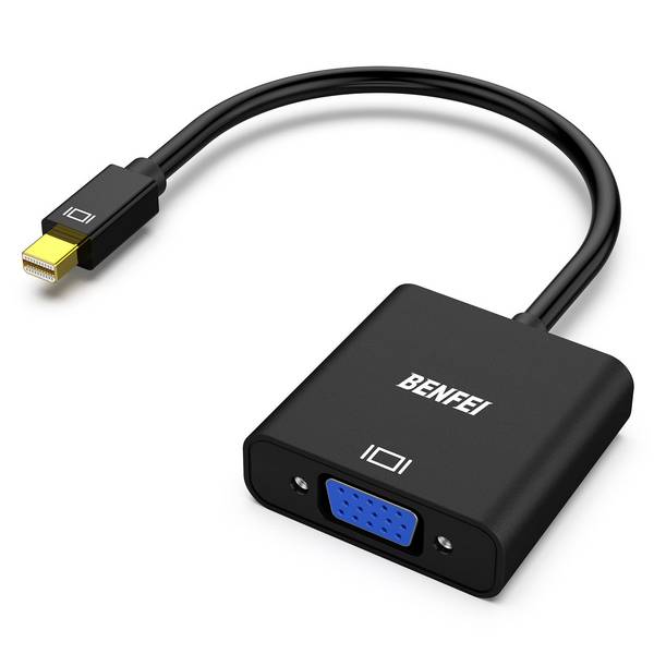 BENFEI Mini DisplayPort auf VGA Adapter, Mini DisplayPort(Thunderbolt kompatibel) auf VGA Adapter