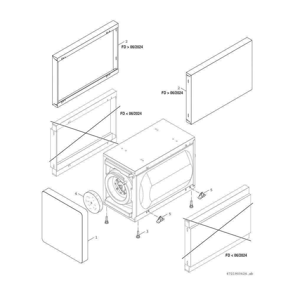 BOSCH Warmwasserspeicher WH 135-3 P 2 B 652x860x650, 135 L, liegend, Glasfront-2