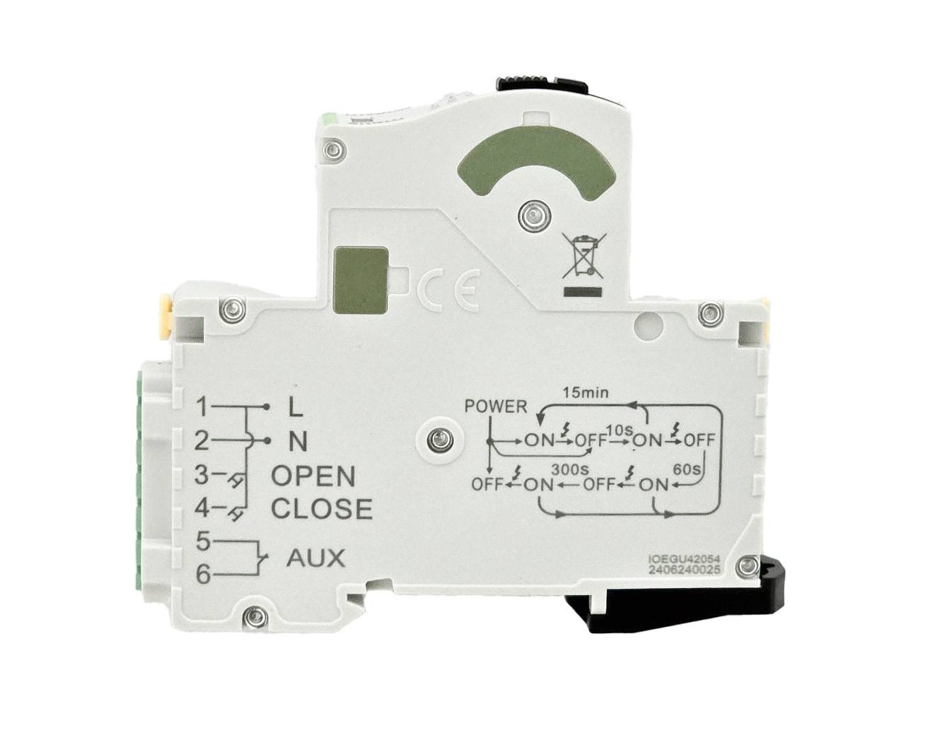 Matismart Autorecloser mit FI-Schutzschalter Typ B allstromsensitiv,Wiedereinschaltautomat 2 Pol 40A 300mA-4
