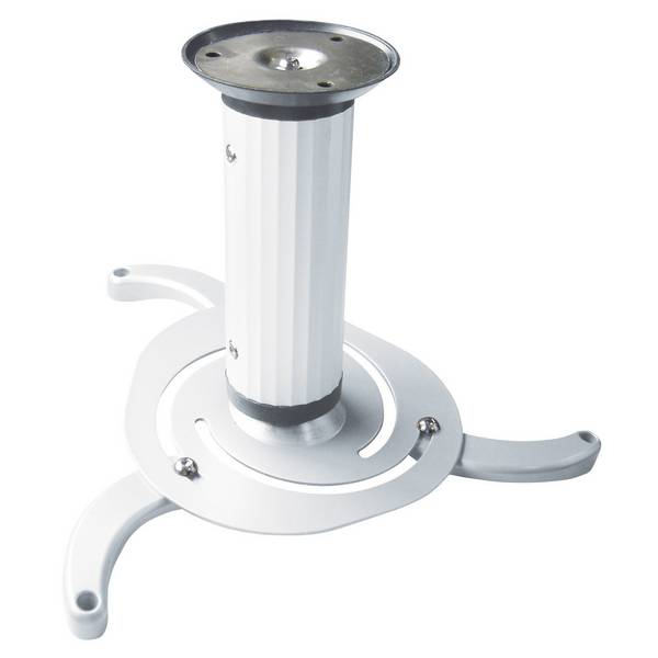 my wall projector ceiling mount, 360 rotatable, load capacity up to 15 kg, black