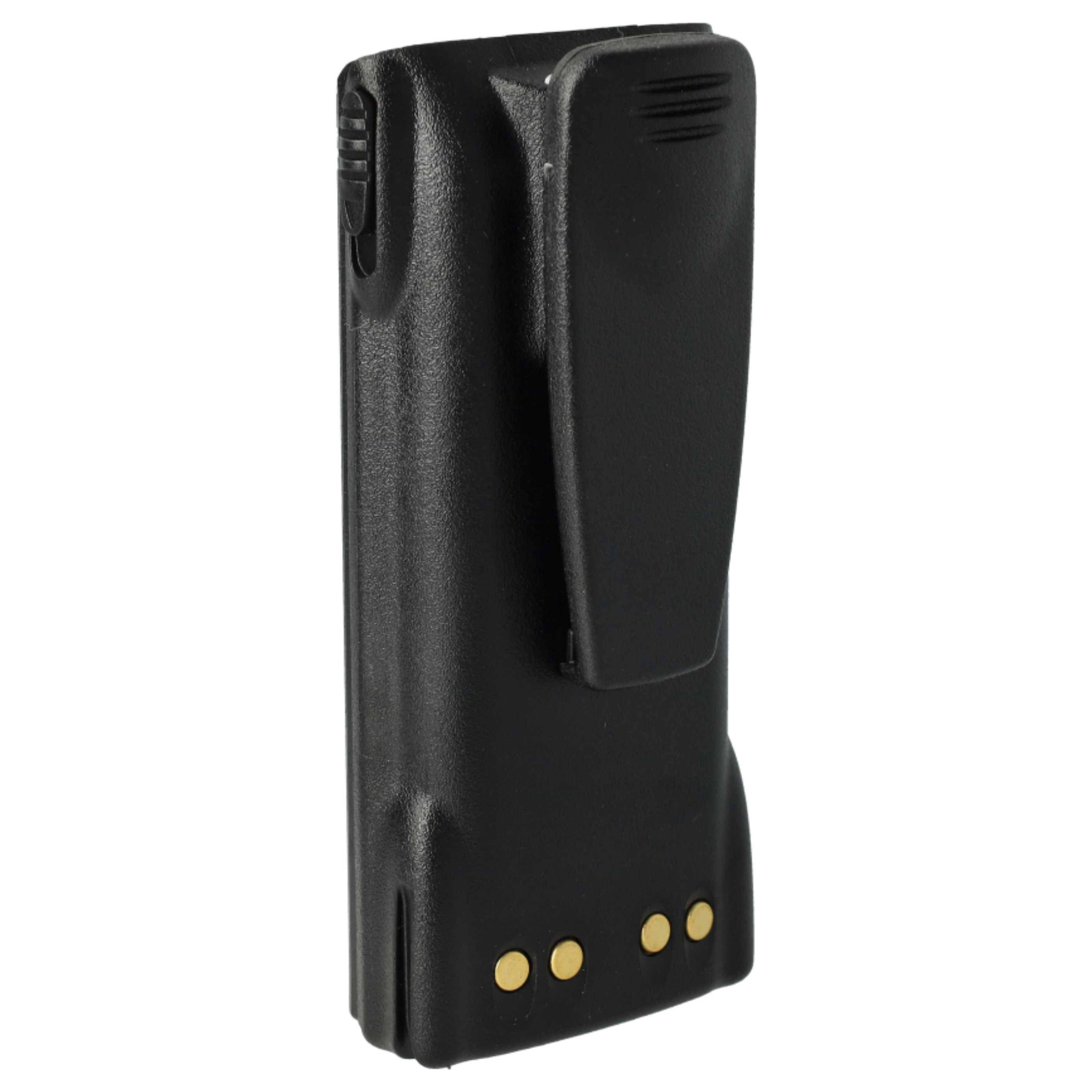 vhbw 5x Akku kompatibel mit Motorola GP580 | GP540, GP340, GP360, GP640, GP380 Funkgerät, Walkie Talkie (1800 mAh, 7,2 V-1