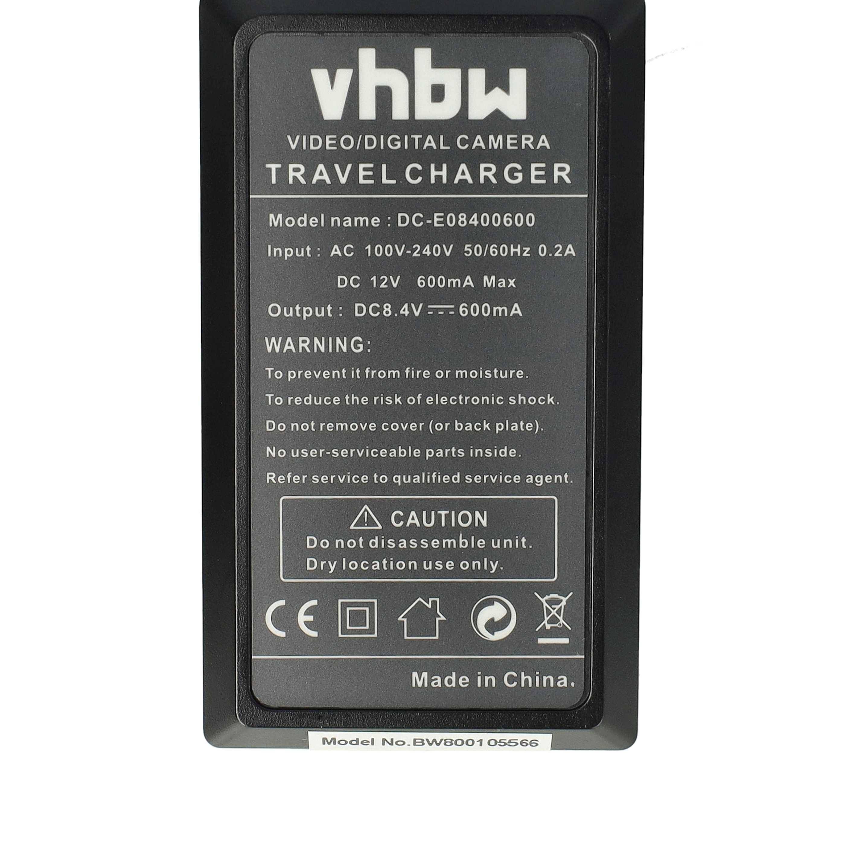 vhbw Ladegerät kompatibel mit Panasonic DMW-BLH7PP | DMW-BLH7, DMW-BLH7E Kamera Camcorder/Akku - Ladeschale, Kfz-Adapter-4