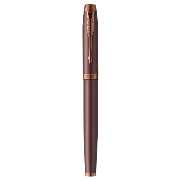 PARKER Rollerball IM Monochrome Burgundy PVD F Schwarz Geschenkbox-1