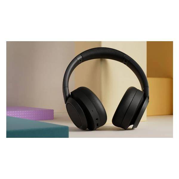 Philips Wireless On-Ear Headphones with Bass and Noise Canceling Black