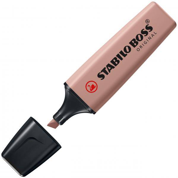 Textmarker BOSS ORIGINAL NatureCOL. Kartonetui 4 Stück/4 Farben-1