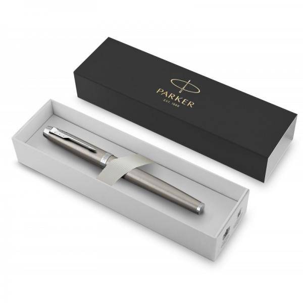 PARKER Tintenroller IM Essential, Edelstahl C.C.-2