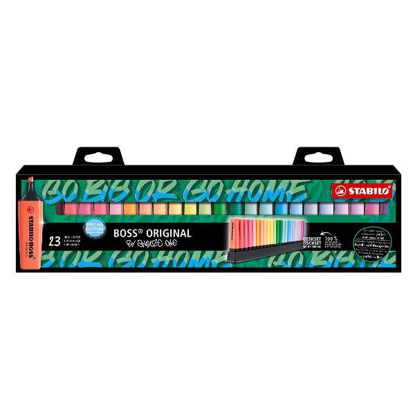 Textmarker Boss Original Tischset by Snooze One VE=23 Stifte-1