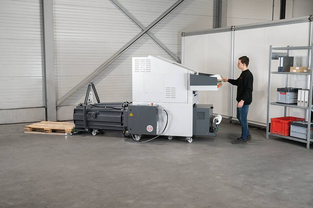Schredder-Pressen-Kombination HSM Powerline SP 5088-2