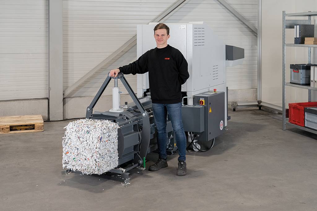Schredder-Pressen-Kombination HSM Powerline SP 5088-1