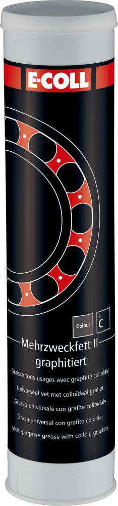 Mehrzweckfett II, graph. 400g Kartusche bleifrei E-COLL - Artikel: 7898141400-0