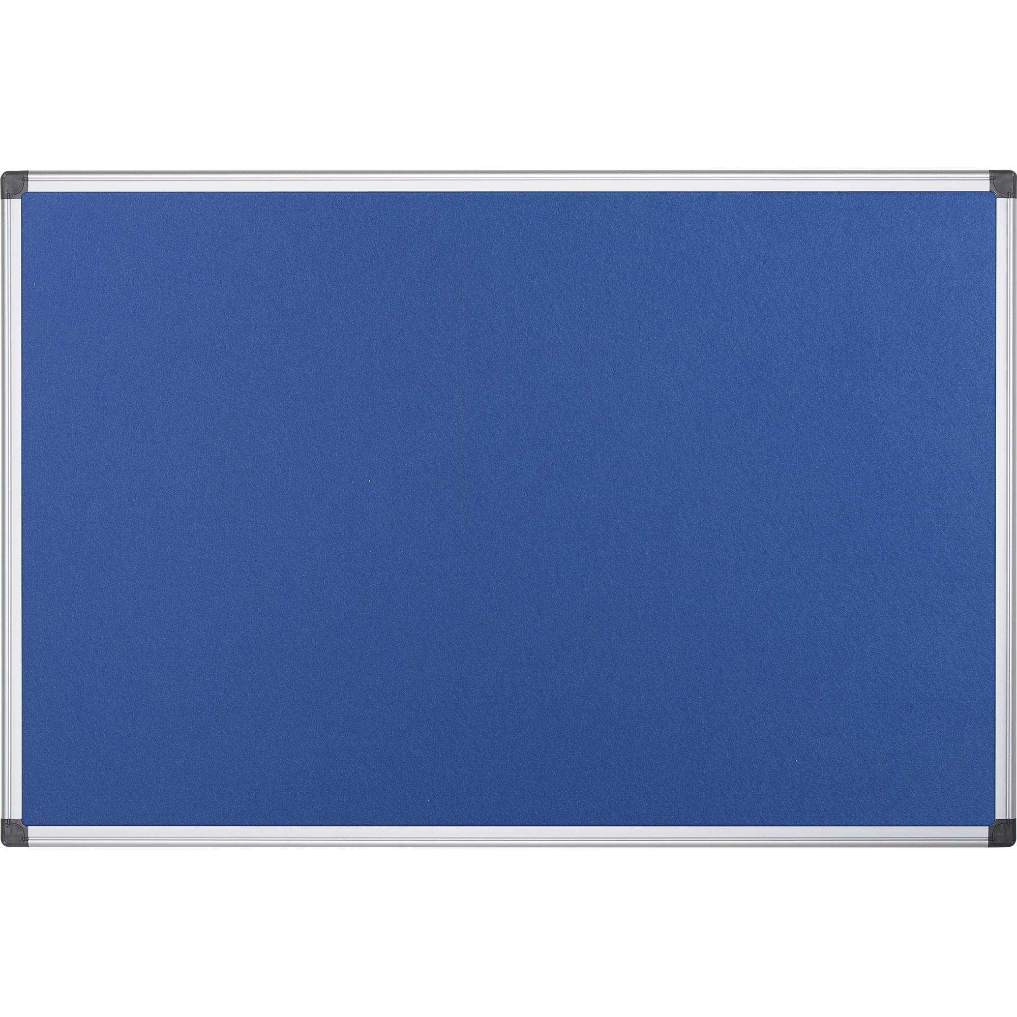 Pinnwand Earth-It Filz 200x120cm blau-1