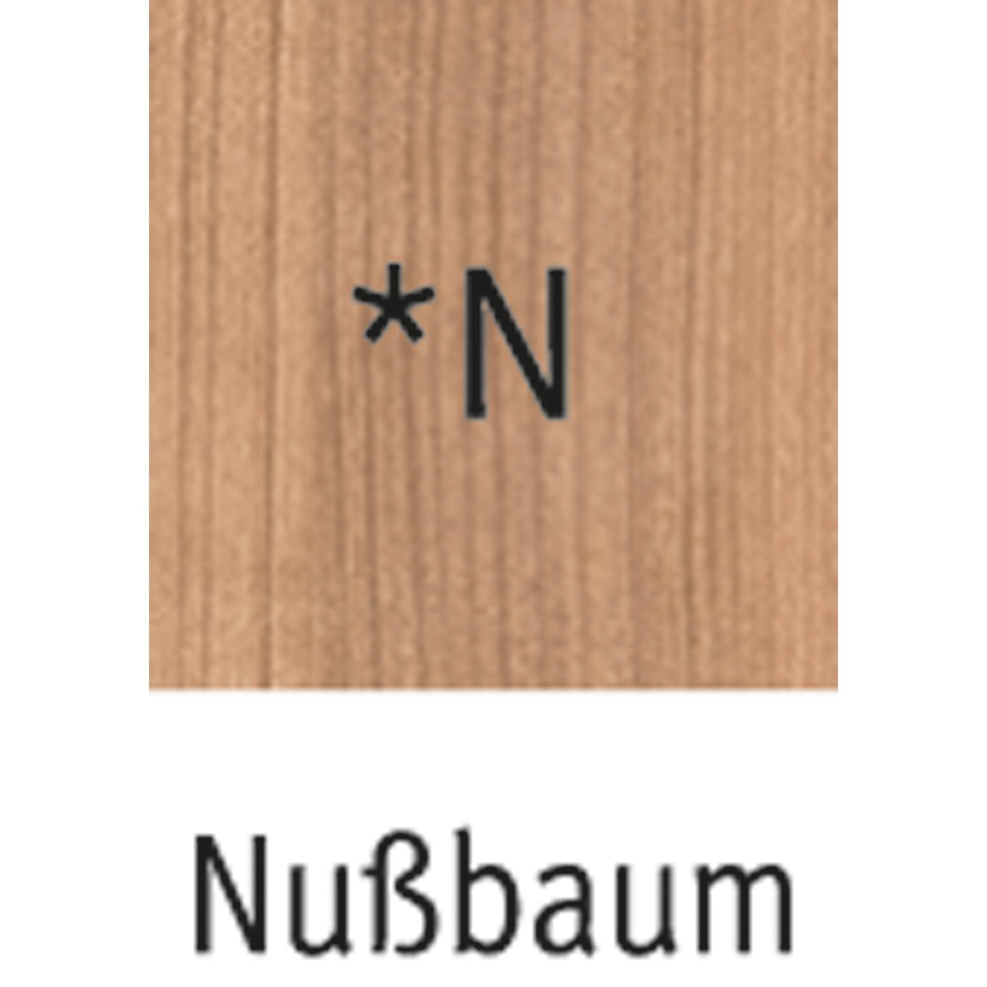 Garderobenschrank 5OH nußbaum/silber-1