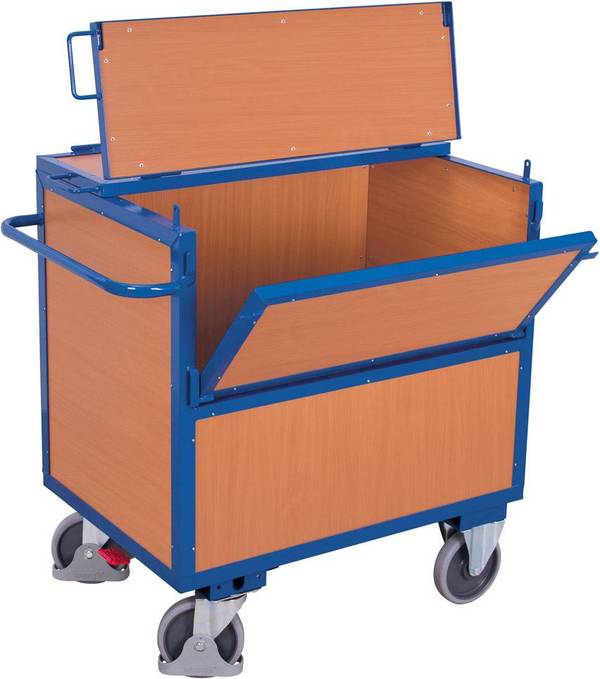 Holzkastenwagen m.Deckel 500 kg 970x670 mm - Artikel: 7830205530