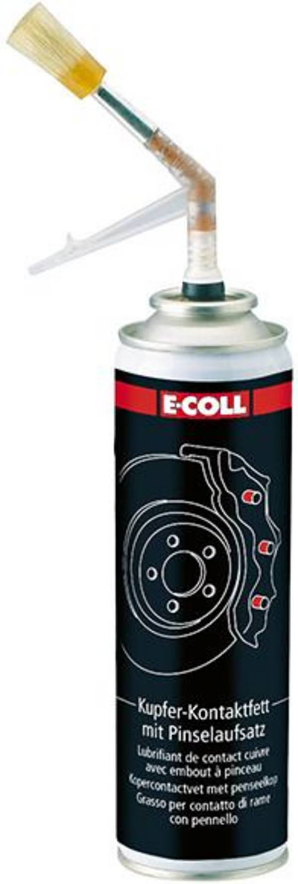Kupfer-Kontaktfett 200g Pinselflasche E-COLL - Artikel: 7830606979