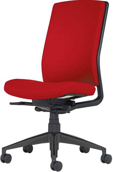 Bürodrehstuhl rot genius II 452-1 ohne Armlehnen - Artikel: 7830403589-0