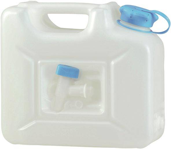 Wasserkanister 12 l HD-PE natur B350xT165xH310 mm-0