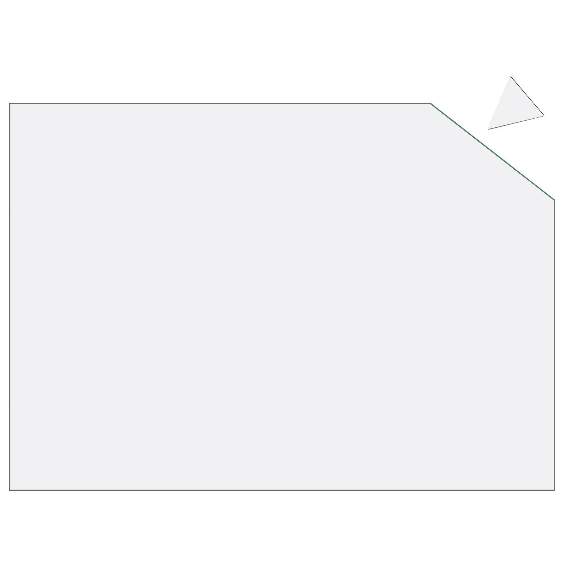 Magnetplatte Stärke 0,6mm 200x295mm weiß-1