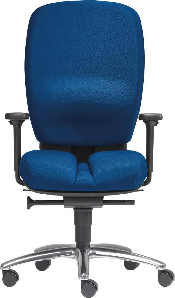Profi-Bandscheibenstuhl XXL-Sitz blau belastbar bis 120 kg - Artikel: 7830703061-0
