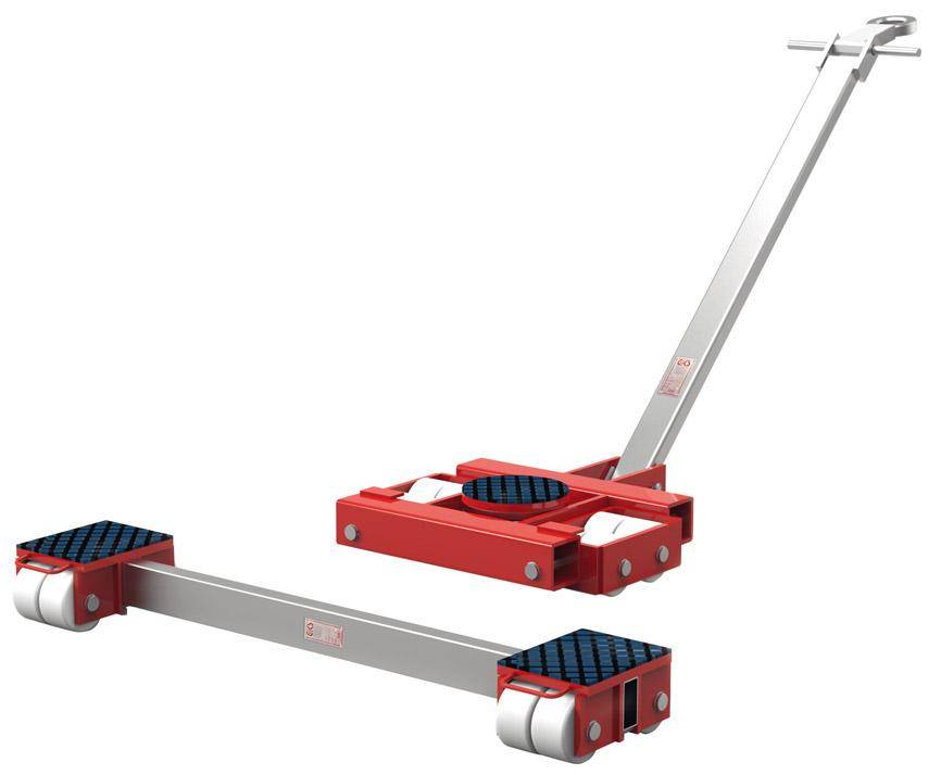 Transportfahrwerk 20000 kg lenkbar - Artikel: 7830306096-0