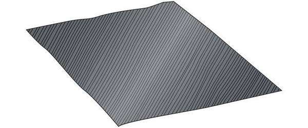 Antirutschmatte B450xT600xH3 mm schwarz