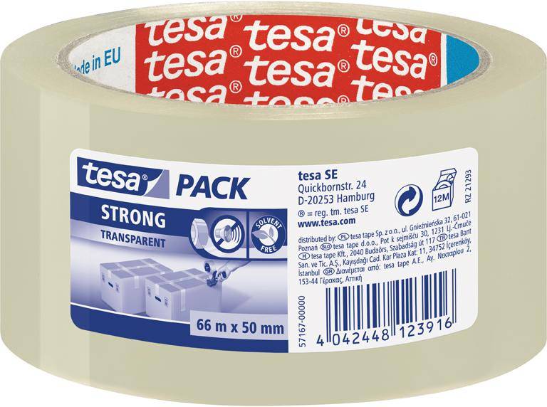 tesapack 66m x 50mm transparent 57167 - Artikel: 7830414863-0