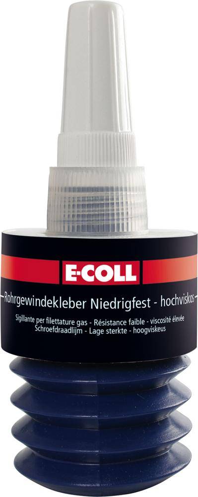 Rohrgewindekleber 50g niedrigf.-hochviskos E-COLL - Artikel: 7830607625