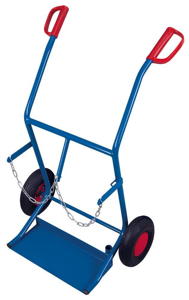 Stahlflaschenkarre 150 kg2x20 l Lufträder - Artikel: 7830205412-0