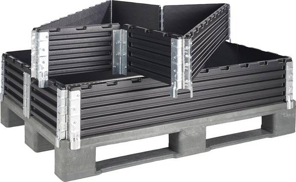 Aufsatzrahmen schwarz B800xT1200xH200 mm 4 Scharniere - Artikel: 7830254150