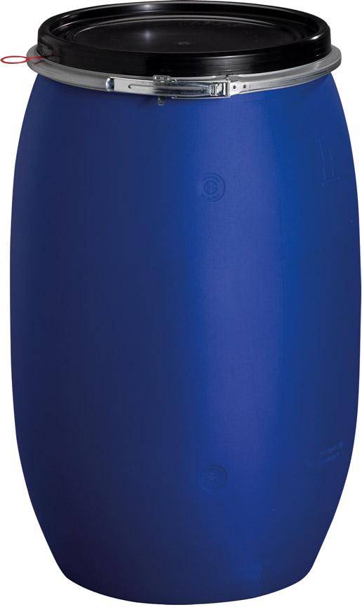Weithalsfass 120 l blau D490xH800 mm Öffnung D395 mm - Artikel: 7830408506-0