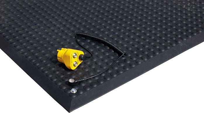 Arbeitsplatzmatte Yoga Ergo Fire 65x95cm grau-0