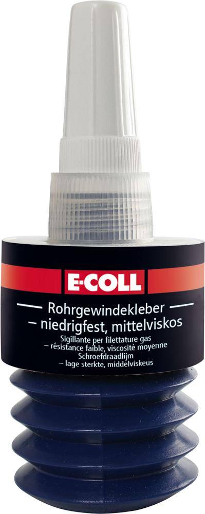 Rohrgewindekleber 50g niedrigf-mittelviskosE-COLL - Artikel: 7830606933