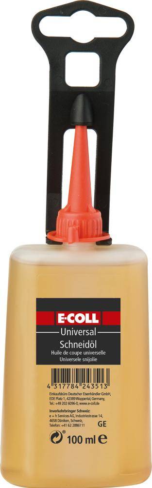 Universal-Schneidöl 100ml Flasche E-COLL - Artikel: 7830606941-0