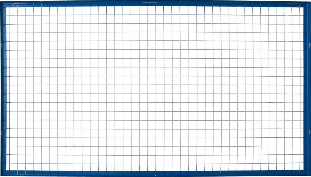 Gitterrückwand FB2700xH1000 mm blau/verzinkt - Artikel: 7830493446-0