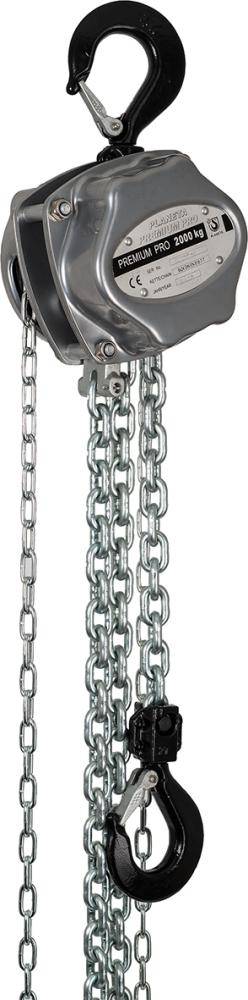 Stirnrad-Flaschenzüge PREMIUM PRO G10314 Typ Flaschenzug Tragkraft 2000 kg Kettenstränge 1 Bauhöhe 428 mm Handkettenzugk-0
