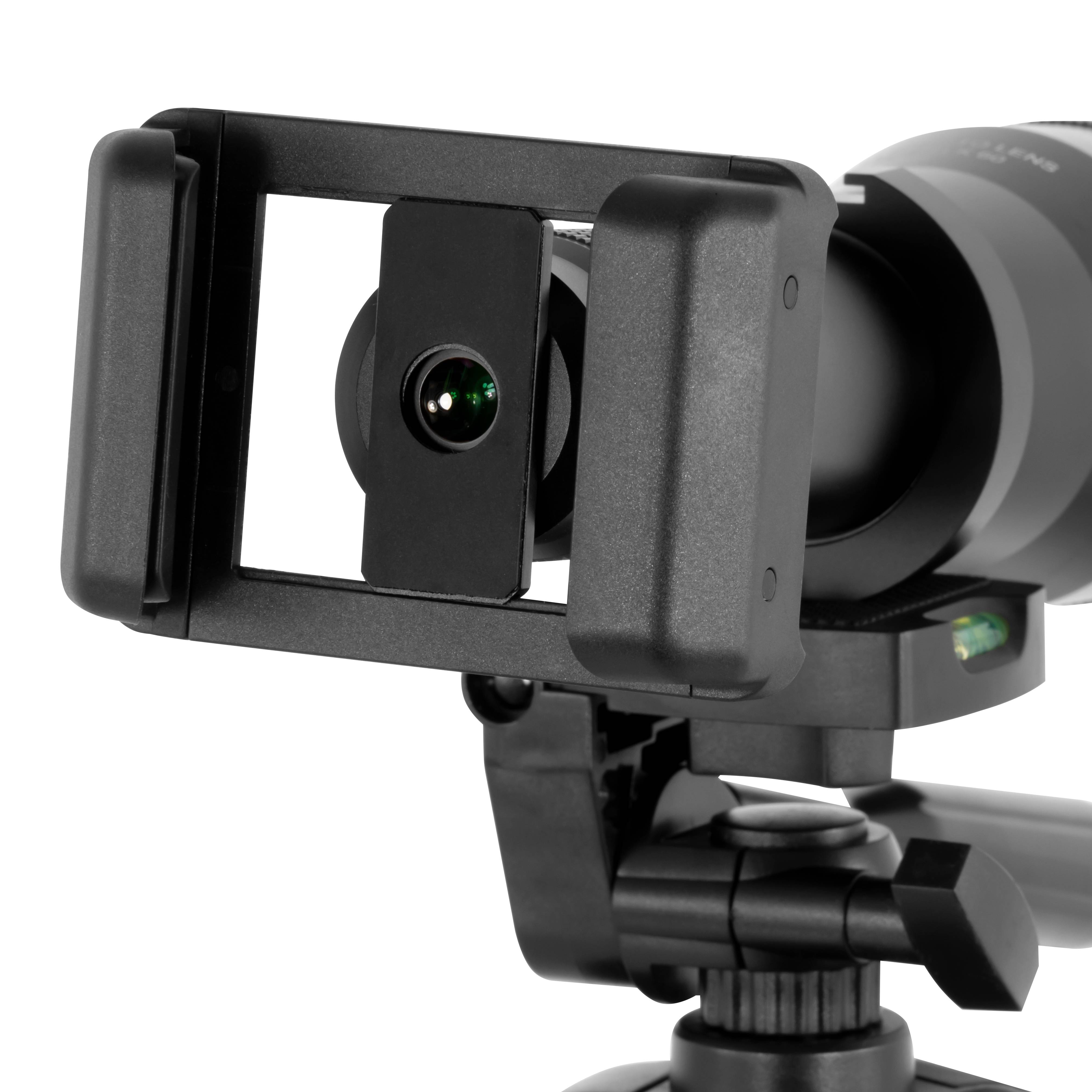 PCE Instruments Handy Objektiv PCE-TLK 60 Vergrößerung 60x |Fokussierbereich 5m - ∞ |Stativ bis 116cm |Aluminium Gehäuse-1