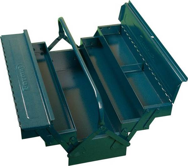Format Werkzeugkasten B530xT200xH200mm 5-teiligStahlblech - Artikel: 7873580530
