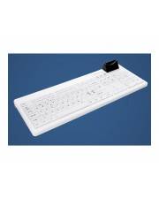 Cherry Active Key AK-C8200F Tastatur hygiene mit Smart ID Card Reader USB QWERTZ Deutsch Schwarz / Weiß-0