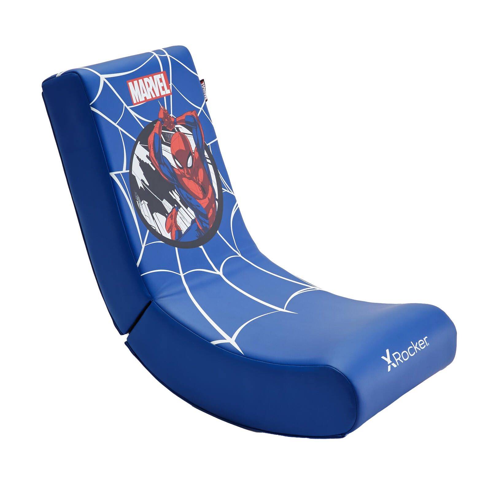 Marvel™ Spider-Man Floor Rocker Gaming-Bodensessel für Kinder & Jugendliche - blau-0