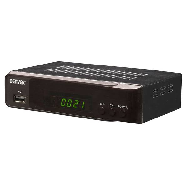 Denver DVBS-206HD DVB-S2-Satellitenempfänger Black