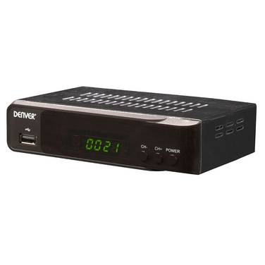Denver DVBS-206HD DVB-S2-Satellitenempfänger Black