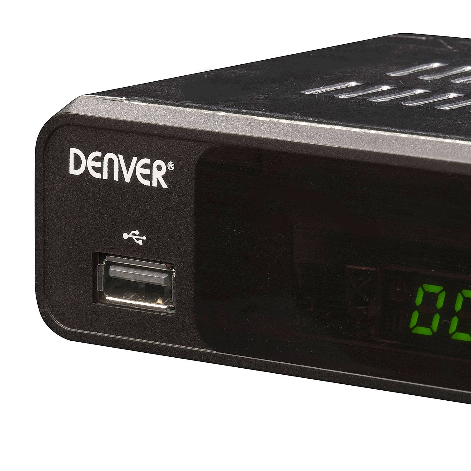 Denver DVBS-206HD DVB-S2-Satellitenempfänger Black-1