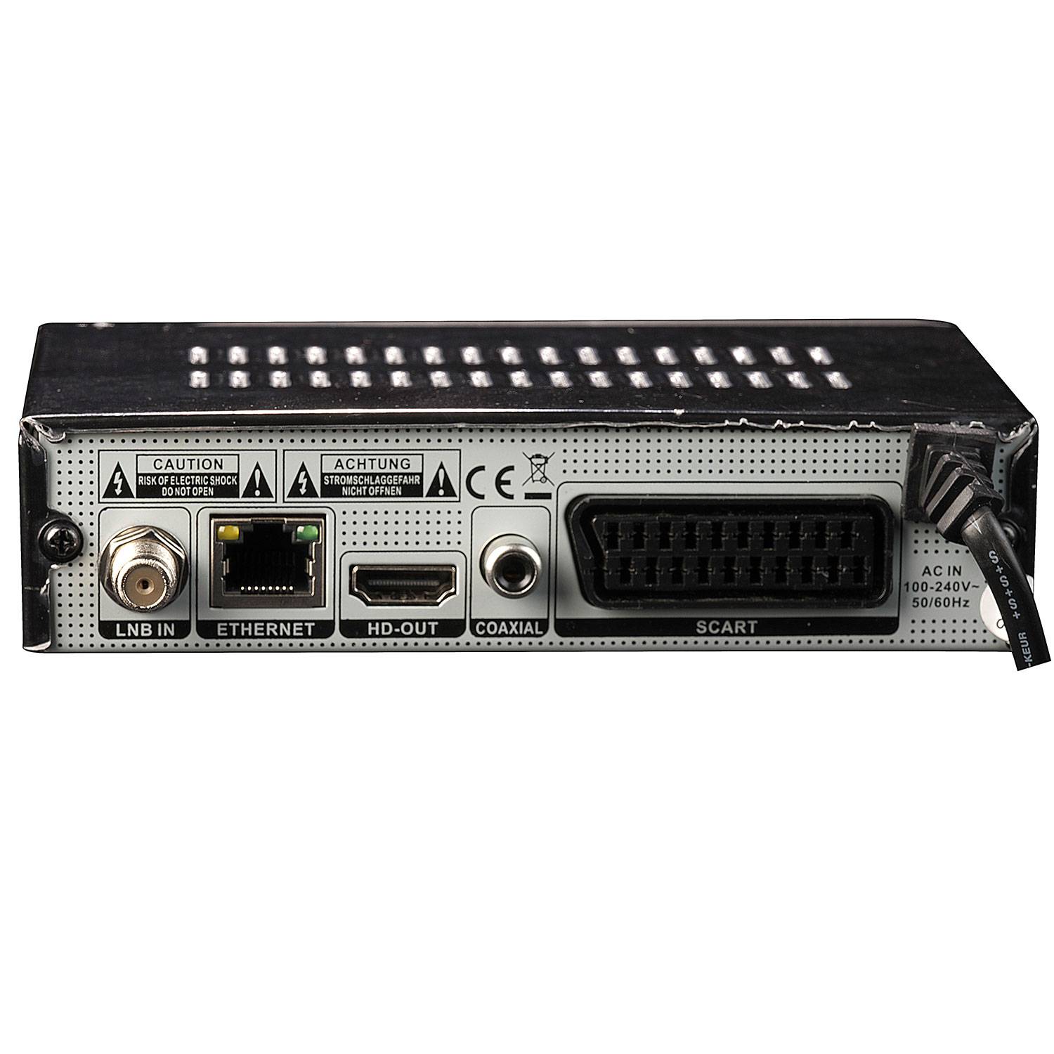 Denver DVBS-206HD DVB-S2-Satellitenempfänger Black-2