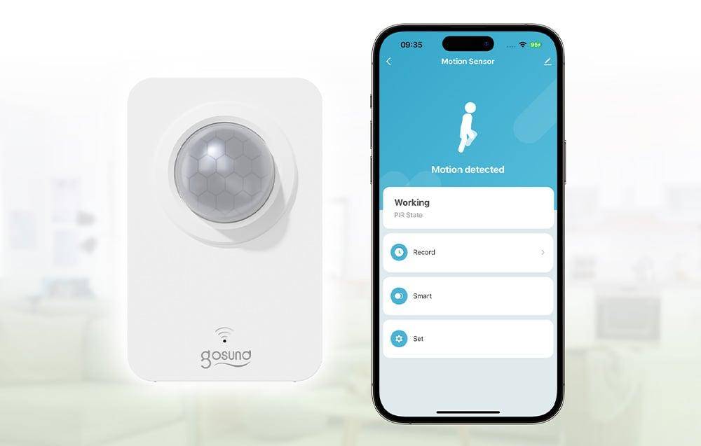 Gosund ST20 Smart Motion Sensor, Bewegungsmelder, ZigBee-4